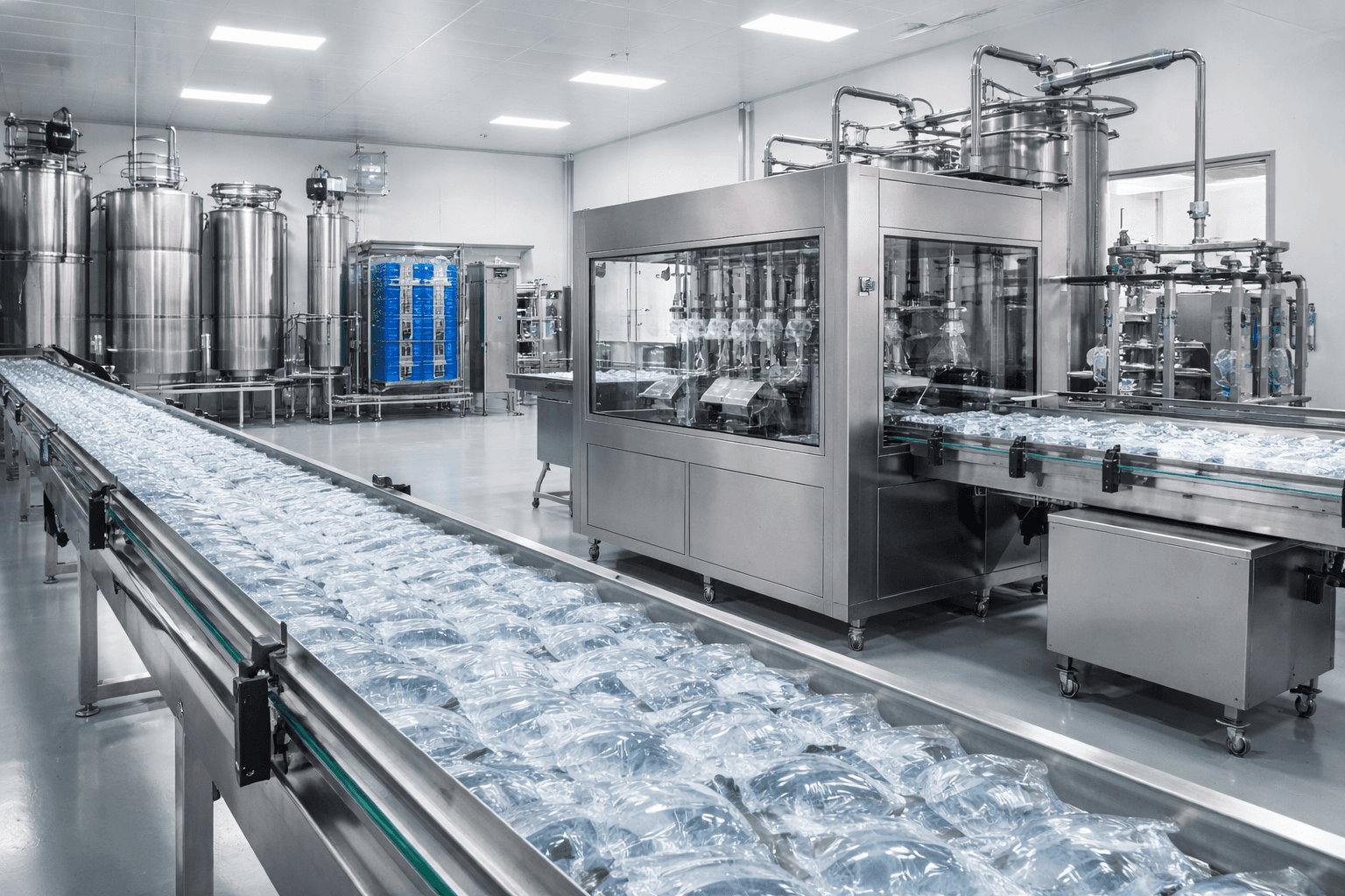 Alpine Fresh pure water production factory